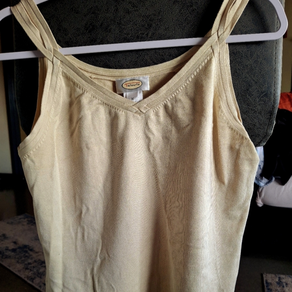 Talbots Women's Cream Tank Top BNWOT
